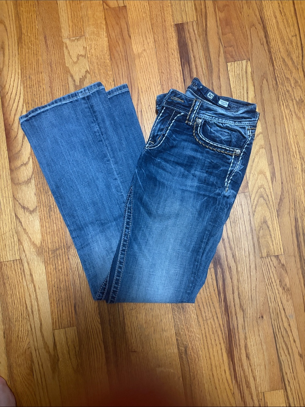 Miss Me Dark Wash Boot Cut Jeans